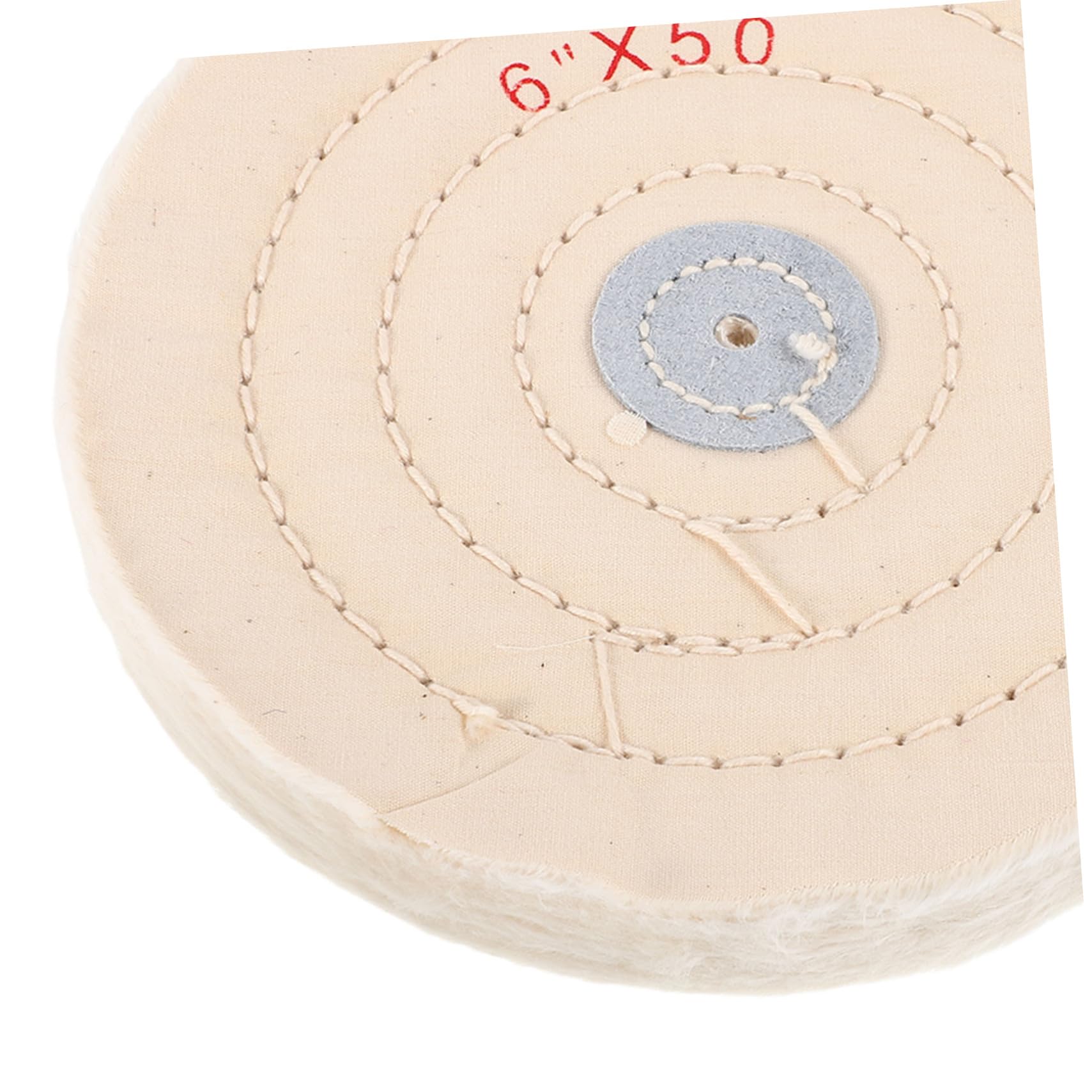 Homoyoyo Ruote Lucidanti in Cotone Bianche 5 Pezzi per Utensile Rotante, Finitura a Specchio e Lucidatura Fine per Metallo e Intaglio del Legno