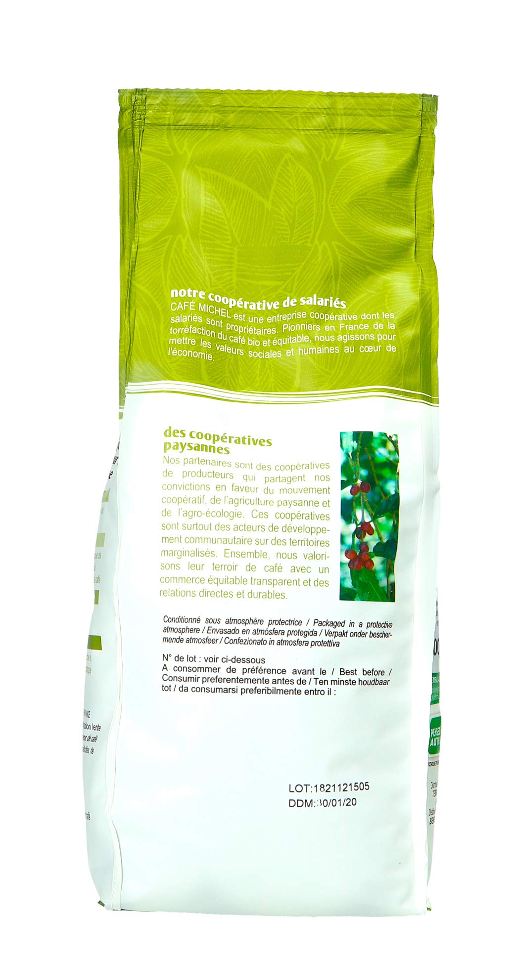 Granos de café de Etiopía Sidamo 500 g