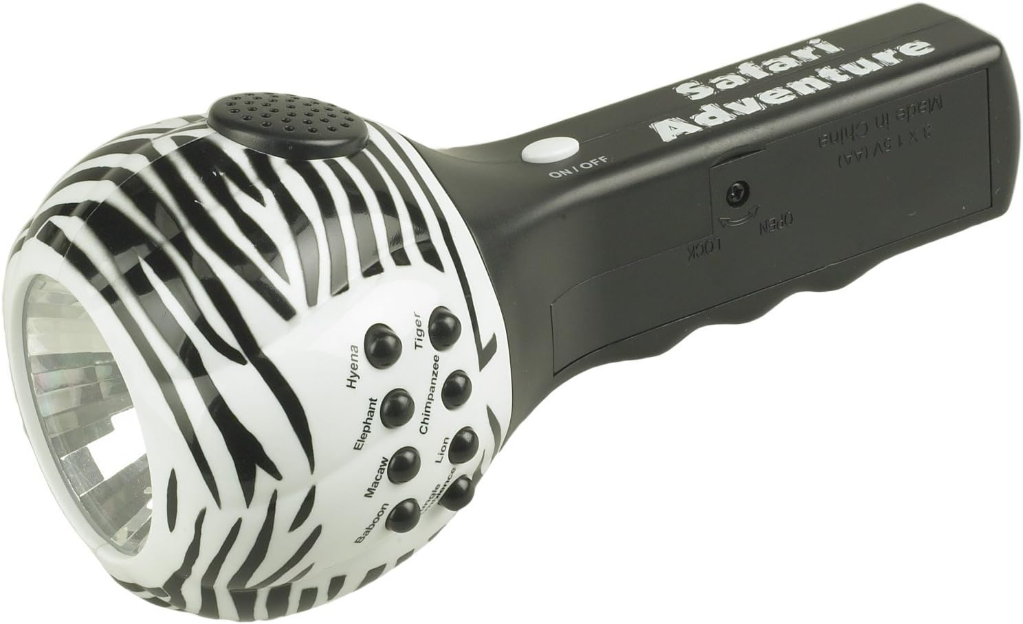 Small World Express Sound Flashlight - Safari (Colors Vary)