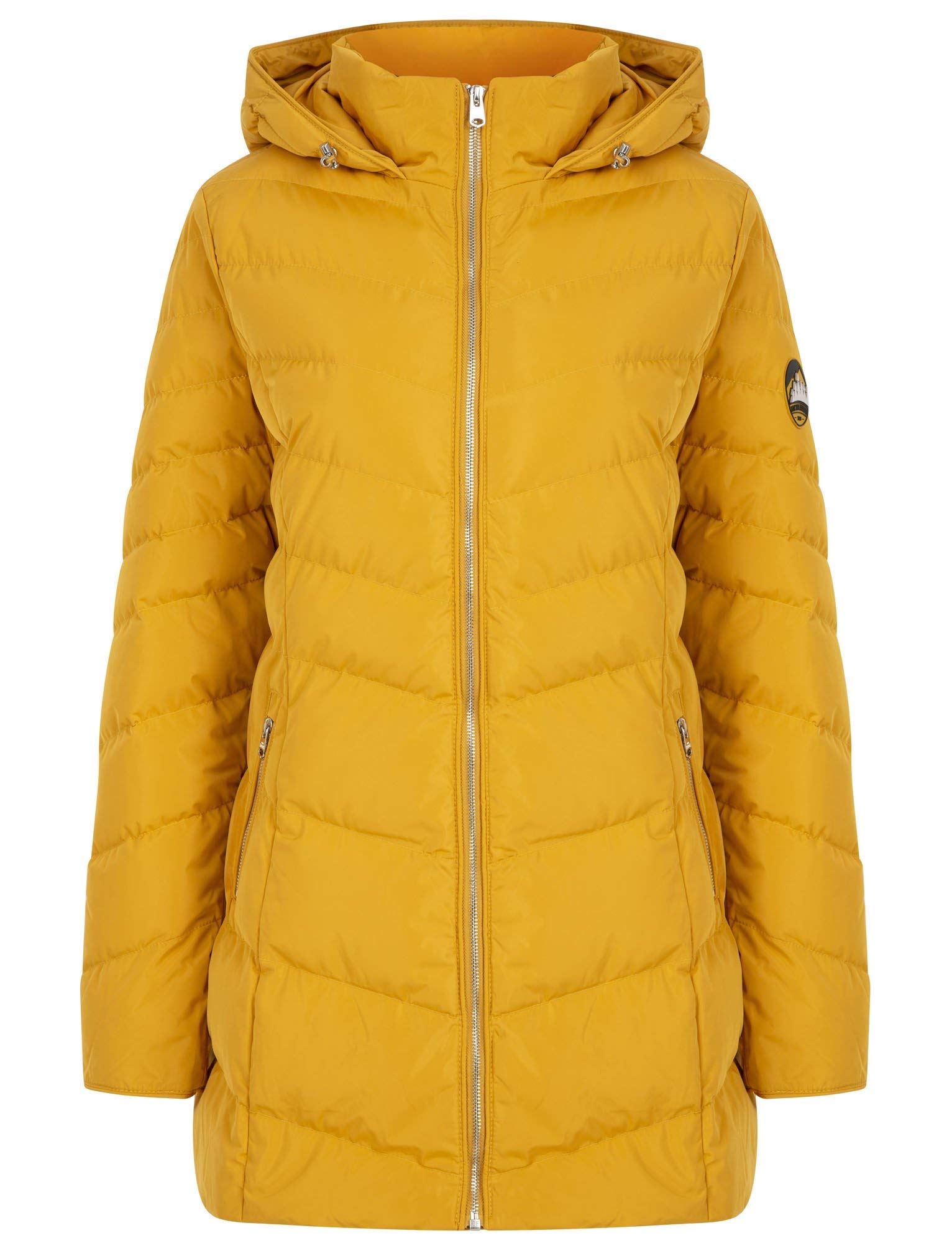 Tokyo Laundry Women's Safflower Longline Quilted Puffer Coat