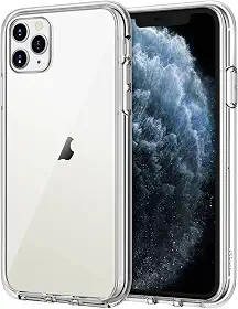 JETech Capa para iPhone 11 Pro Max 6,5 Polegadas, Case Protetora de Telefone à Prova de Choque Não-Amarelecimento, Capinha Parte Traseira Transparente Anti-Riscos (Claro)