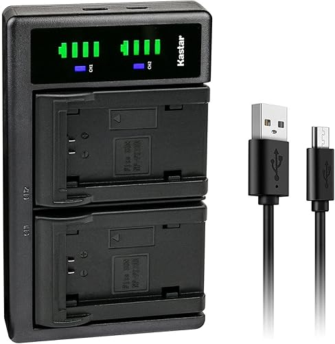 Miniatura 10 de Kastar Paquete de 1 batería recargable NP-FZ100 y cargador USB LTD2 de repuesto para cámara de vlog sin espejo Sony Alpha ZV-E1 ZVE1