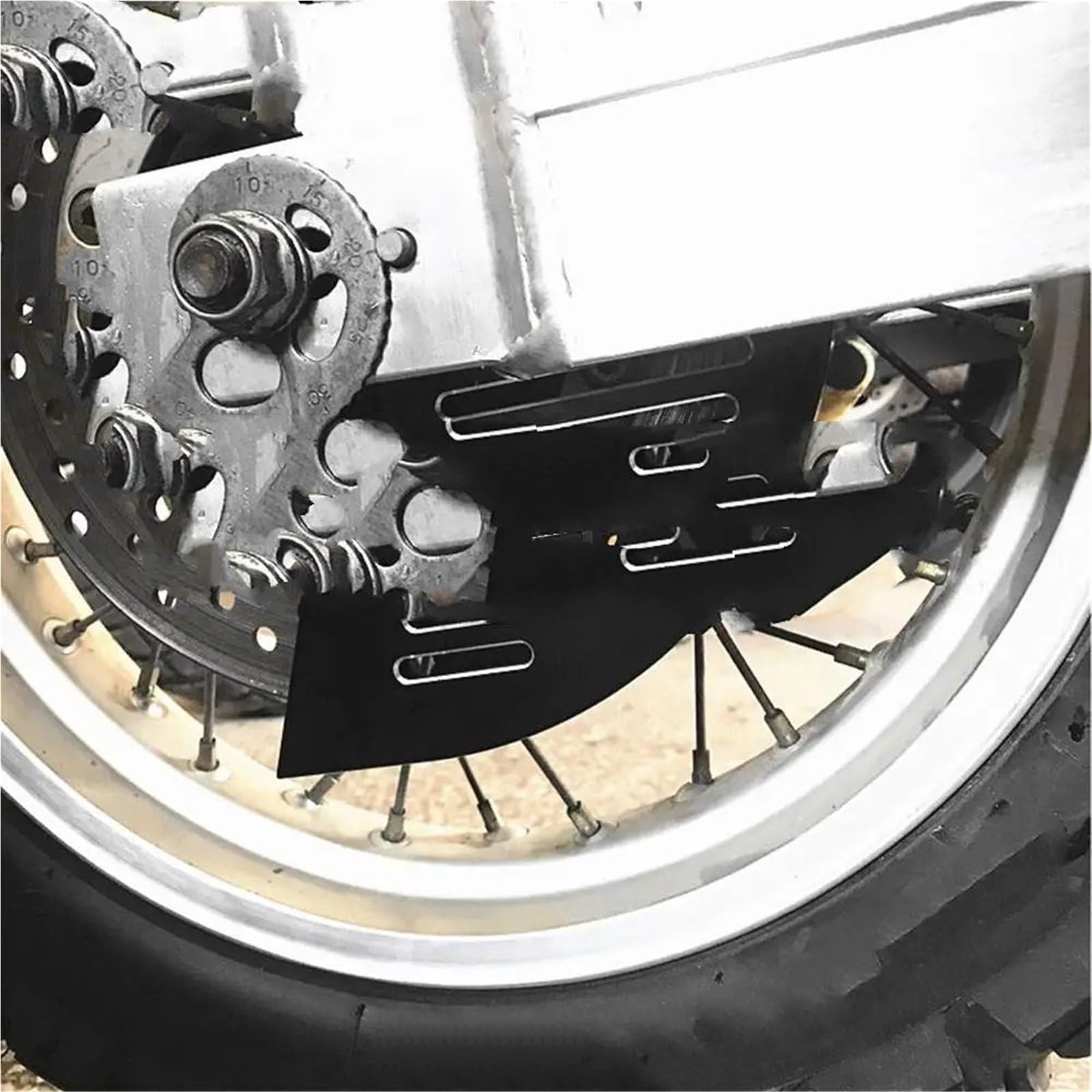 Pasuje do motocykla Honda XRV750 XRV 750 Akcesoria CNC Aluminiowa tylna osłona tarczy hamulcowej Potector Bracket Osłona ochronna hamulca tarczowego