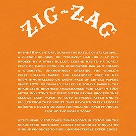 Zig Zag Original White Rolling Papers - 70mm, 48 Booklets (32 Sheets Each) - Premium Slow Burn & Consistent Seal