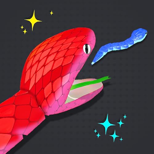 Snake Clash Rush Game: Dynamic 3D Graphics