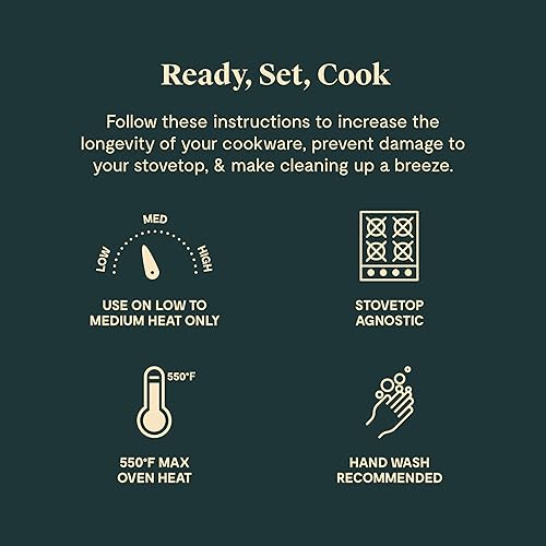 Miniatura 6 de Caraway Juego de sartenes cuadradas  Perfecto para asar a la plancha, tostar, asar, asar y más  Sartenes antiadherentes con revestimiento de