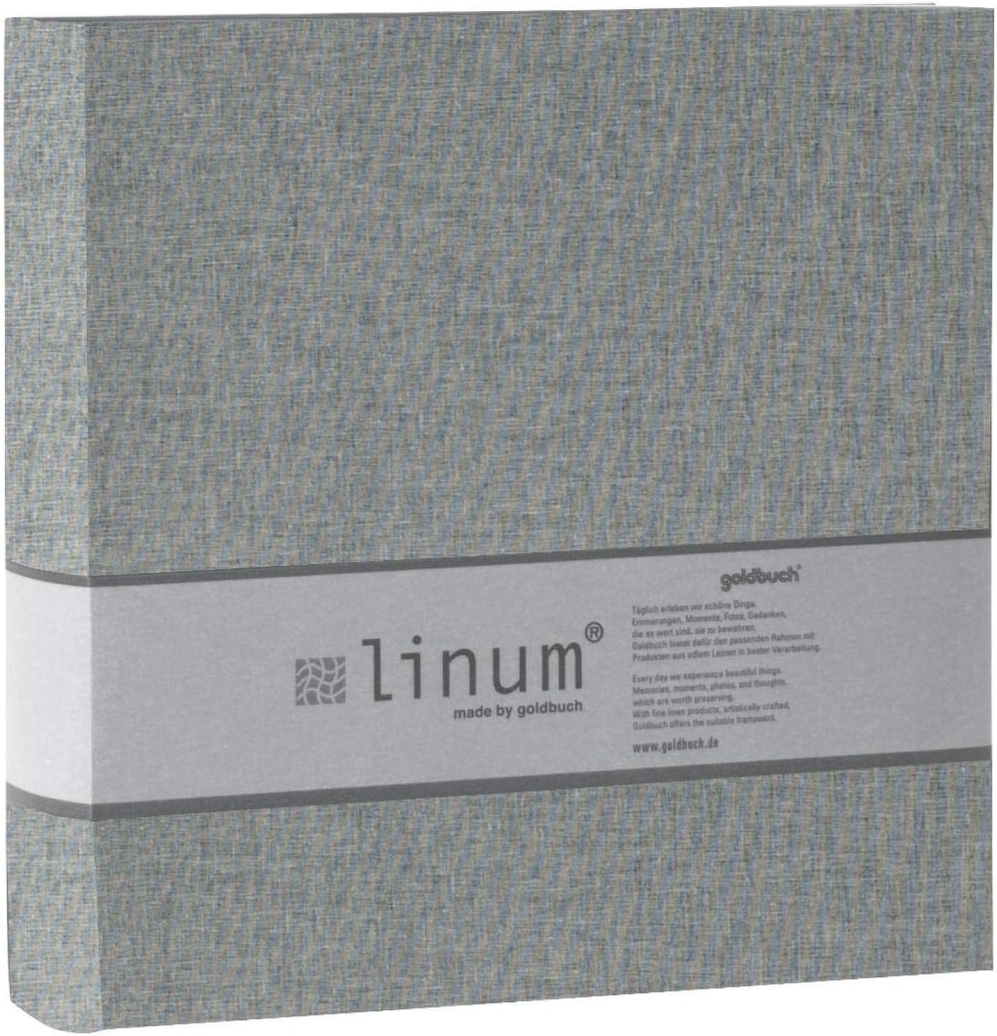 Goldbuch slip-in album Linum grey - 200 photos