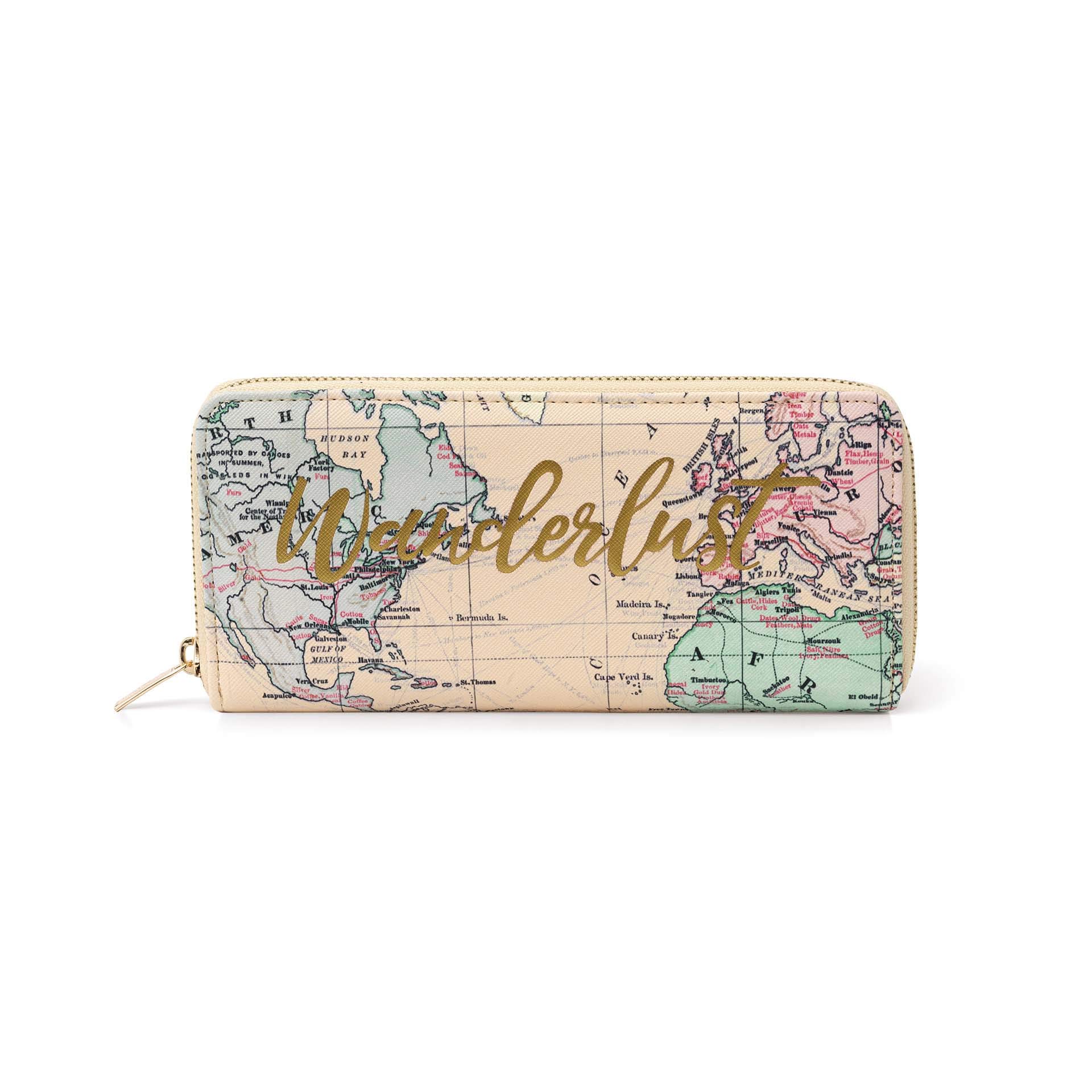 Legami - Portafoglio Donna Lungo, 3 Scomparti, 12 Tasche per Carte, 2 Tasche grandi per Banconote, Portamonete con Zip, Chiusura a Cerniera, pratico e sicuro, multifunzione, 20x10 cm