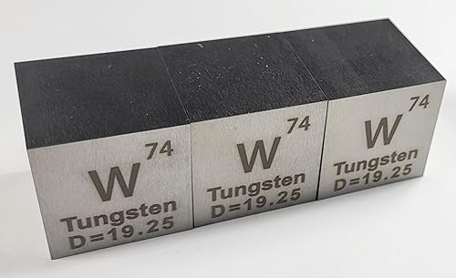 Miniatura 24 de Cubo de metal cobalto de 0.39 pulgadas (0.394 in) hasta un 99.9% puro elemento de tabla periódica de densidad grabada, colección de bloques