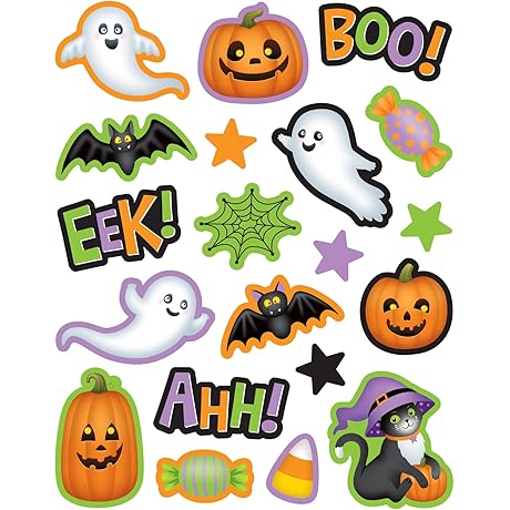 Spooky Halloween Stickers for Teachers