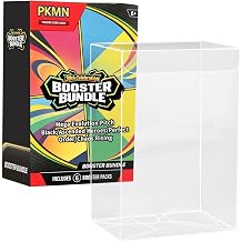 8-Pack New Booster Bundle Case for Mega Evolution Pitch Black/Ascended Heroes/Perfect Order/Chaos Rising/30th Anniversary, Anti-Scratch/UV Protection PET Protectors