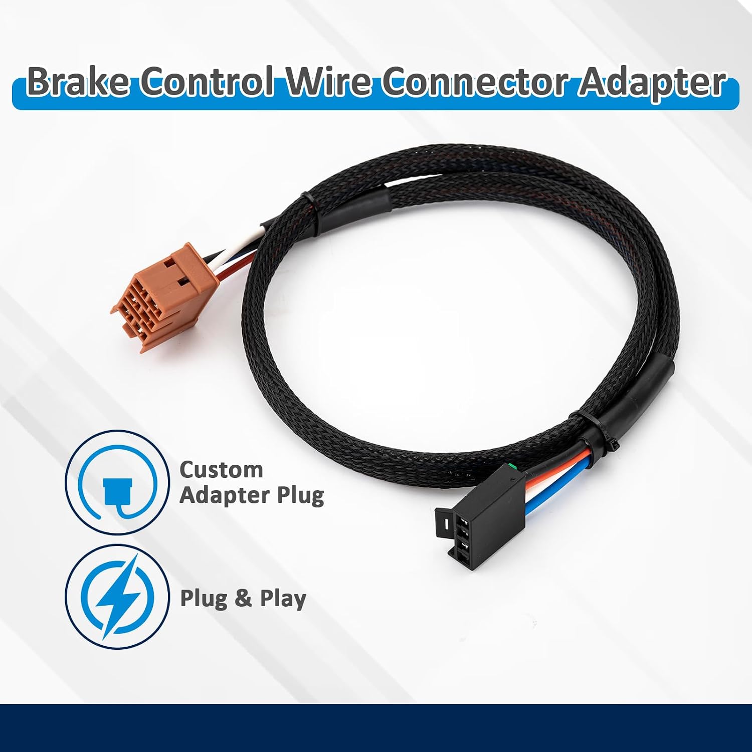 Wsays Trailer Brake Controller Wiring Adapter Compatible with Chevrolet Silverado 2500 03-04 Fit Silverado 1500 2500HD 3500 03-07 Fit GMC Sierra 2500 03-04 Fit Sierra 1500 2500HD 3500 03-07