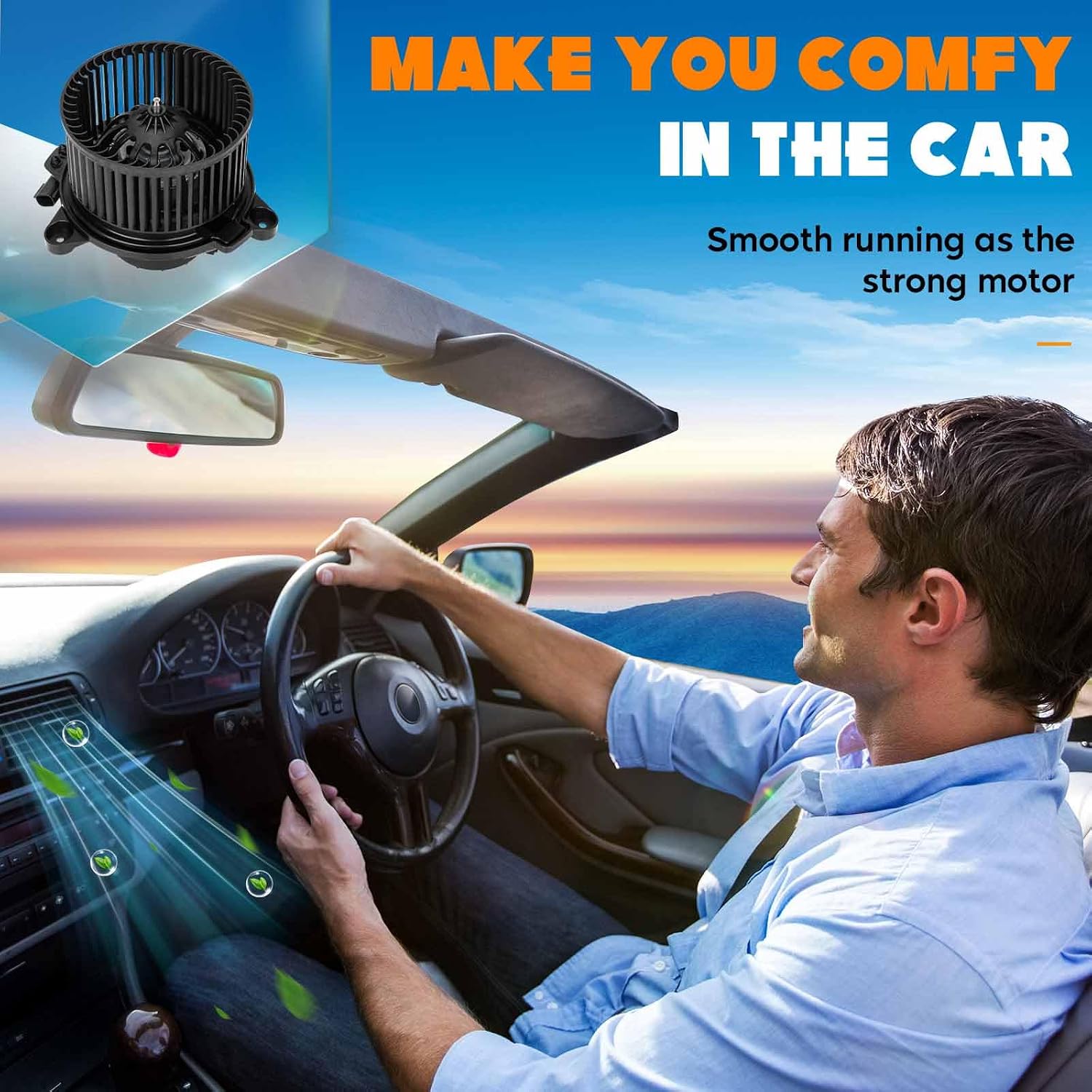 700071 Front HVAC Heater Blower Motor Fan Cage fit for Dodge 2001-2004 Dodge Dakota /2001-2003 Dodge Durango