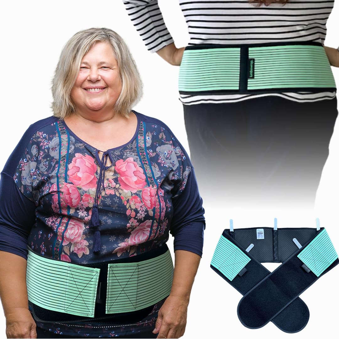 Lumbowrap® - The Plus Size Hip & Lower Back Wrap For Arthritis, Spinal Stenosis, Sciatica, Obesity, Mobility, General Back Pain, SI Joint Pain