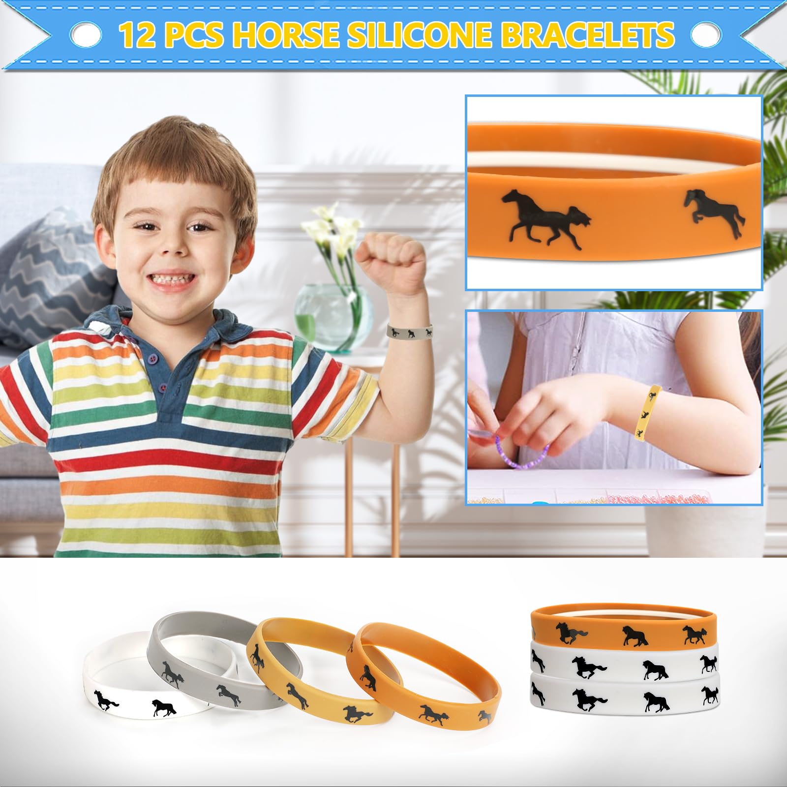 WEFINEST 110 Pcs Horse Party Bag - Image 3