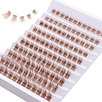 Vista 9 de outopen 140 extensiones de pestañas postizas de aspecto natural, rizo D, pestañas de ojo de gato, individuales, extensiones de pestañas para colocar