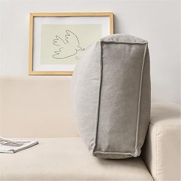 Couch Back Cushions Pillows, Large Sofa Back Cushions Headboard Pillows Throw Pillows Waist Cushion Comfort Reading Pillow Lumbar Support Pillow (Beige,24x18x5inches)