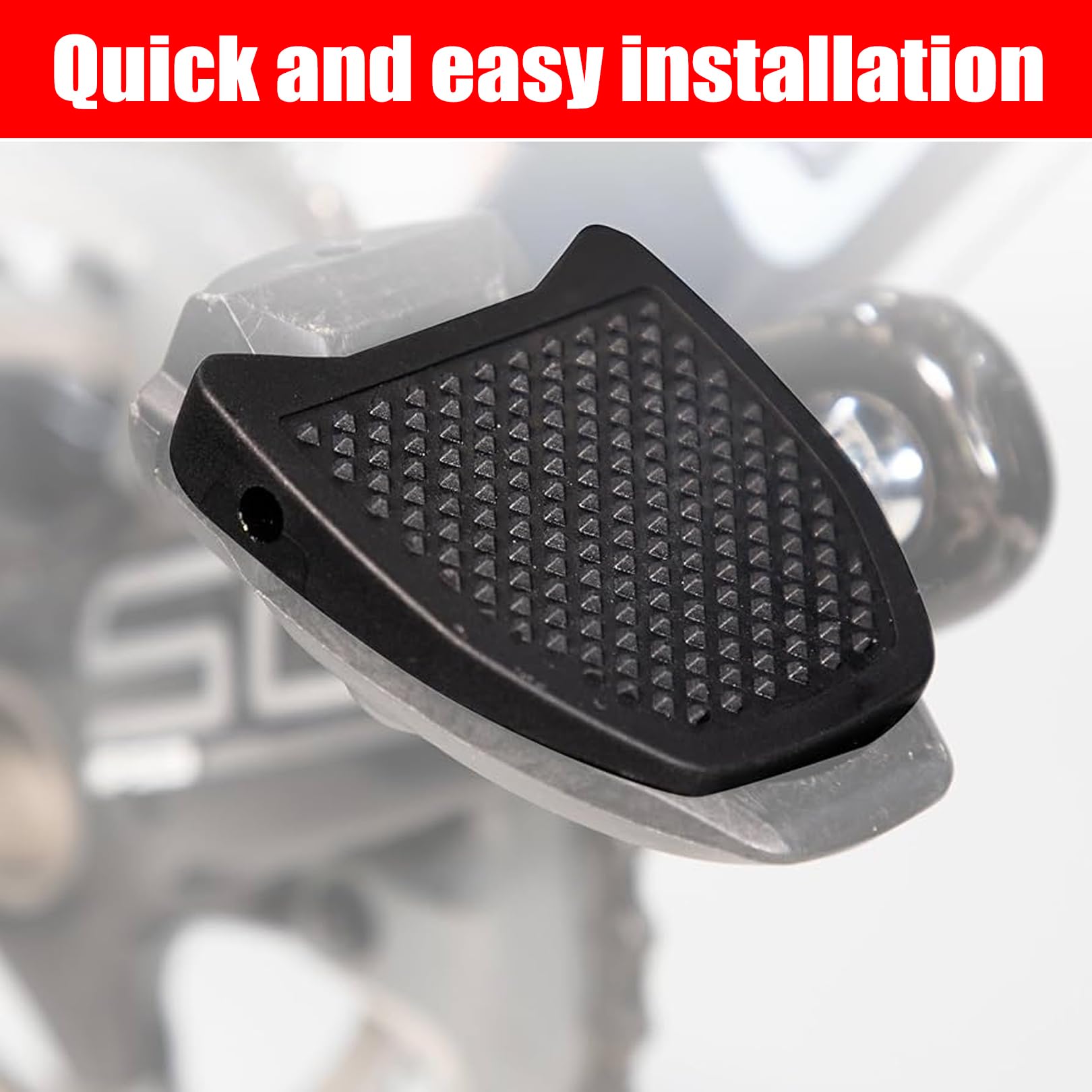 Pedale Plate,Pedaladapter,Pedal Konverter für Shimano SPD-SL Klickpedale