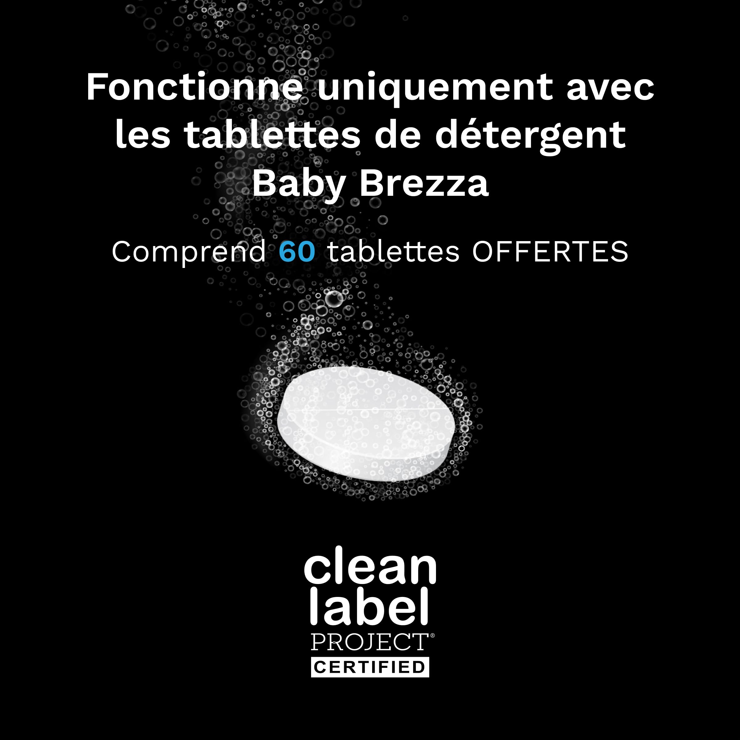 Baby Brezza - Lave-biberons Bottle Washer Pro - lave, stérilise et sèche automatiquement biberons et accessoires de tire-lait