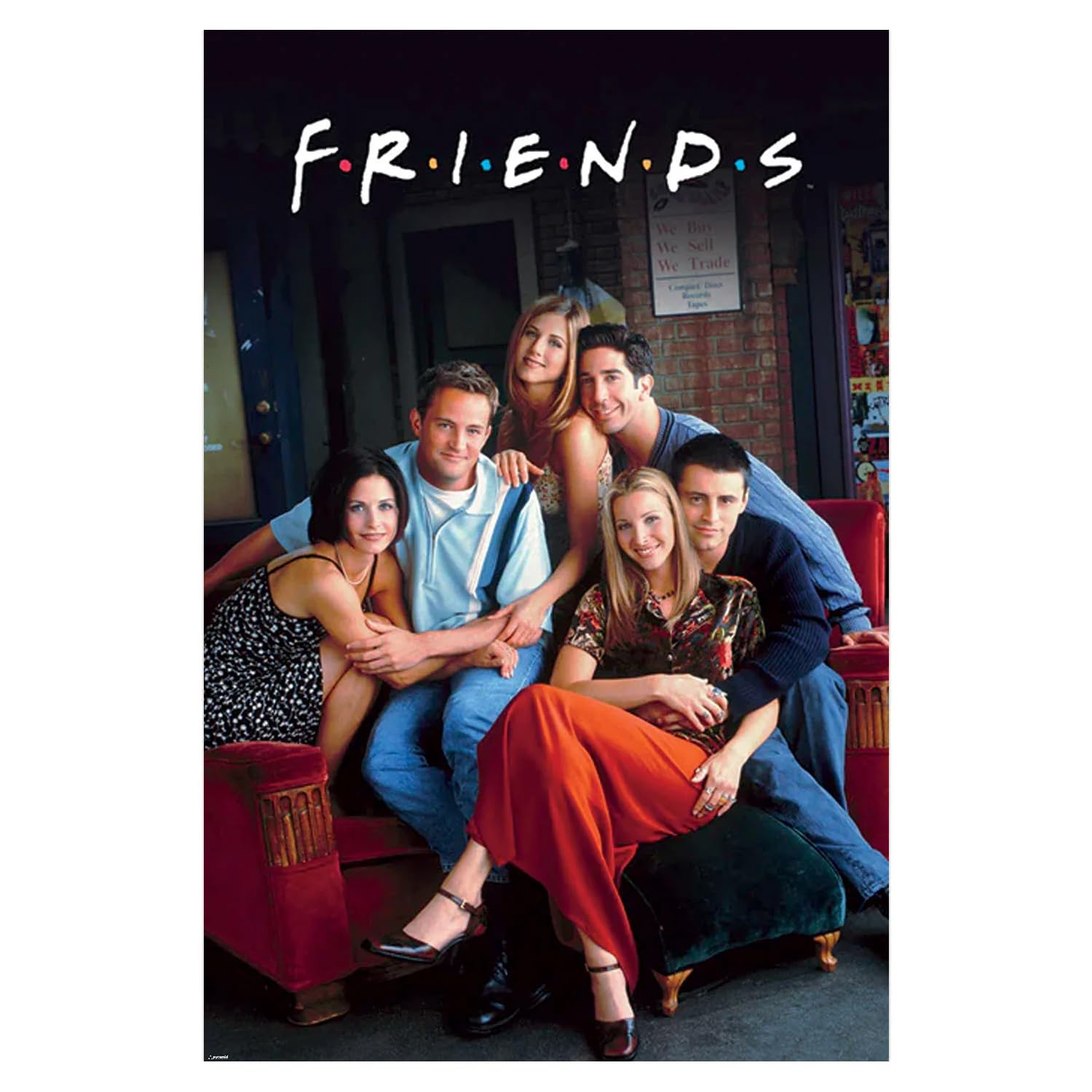 Pyramid International Friends In Central Park Maxi Poster