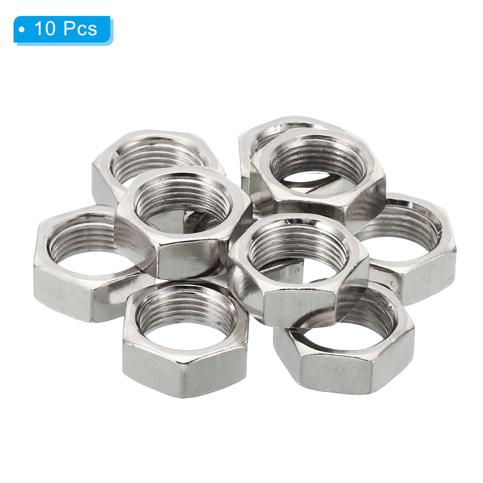 PATIKIL M13x1.0 Steel Hex Nuts - Image 3