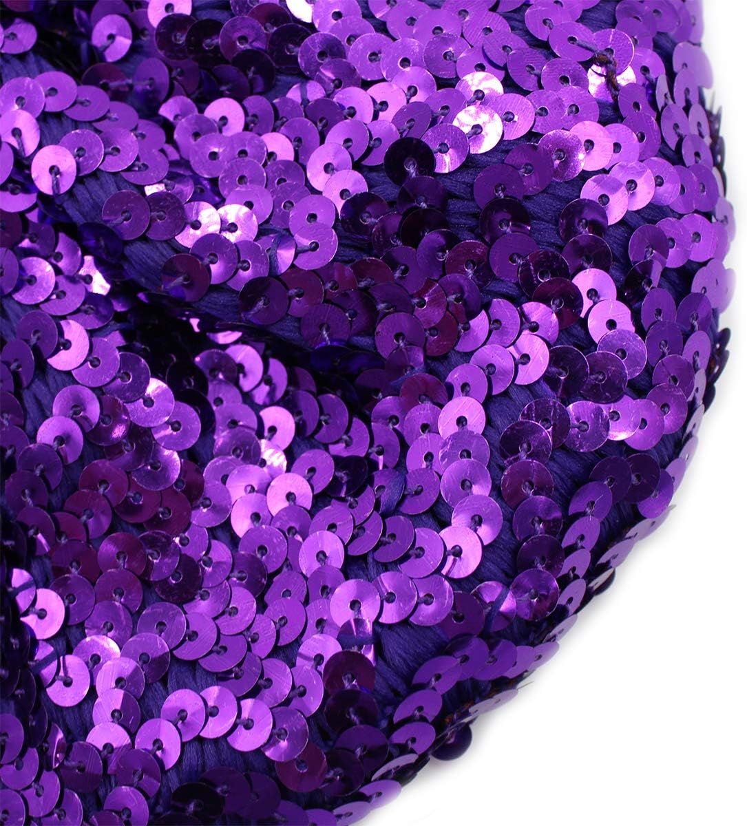 AIBEARTY Women Girls Sparkly Sequin Beret Hat Fashion Fun Stretch Beanie Cap Headwear for Festival Party Club Halloween - Image 6