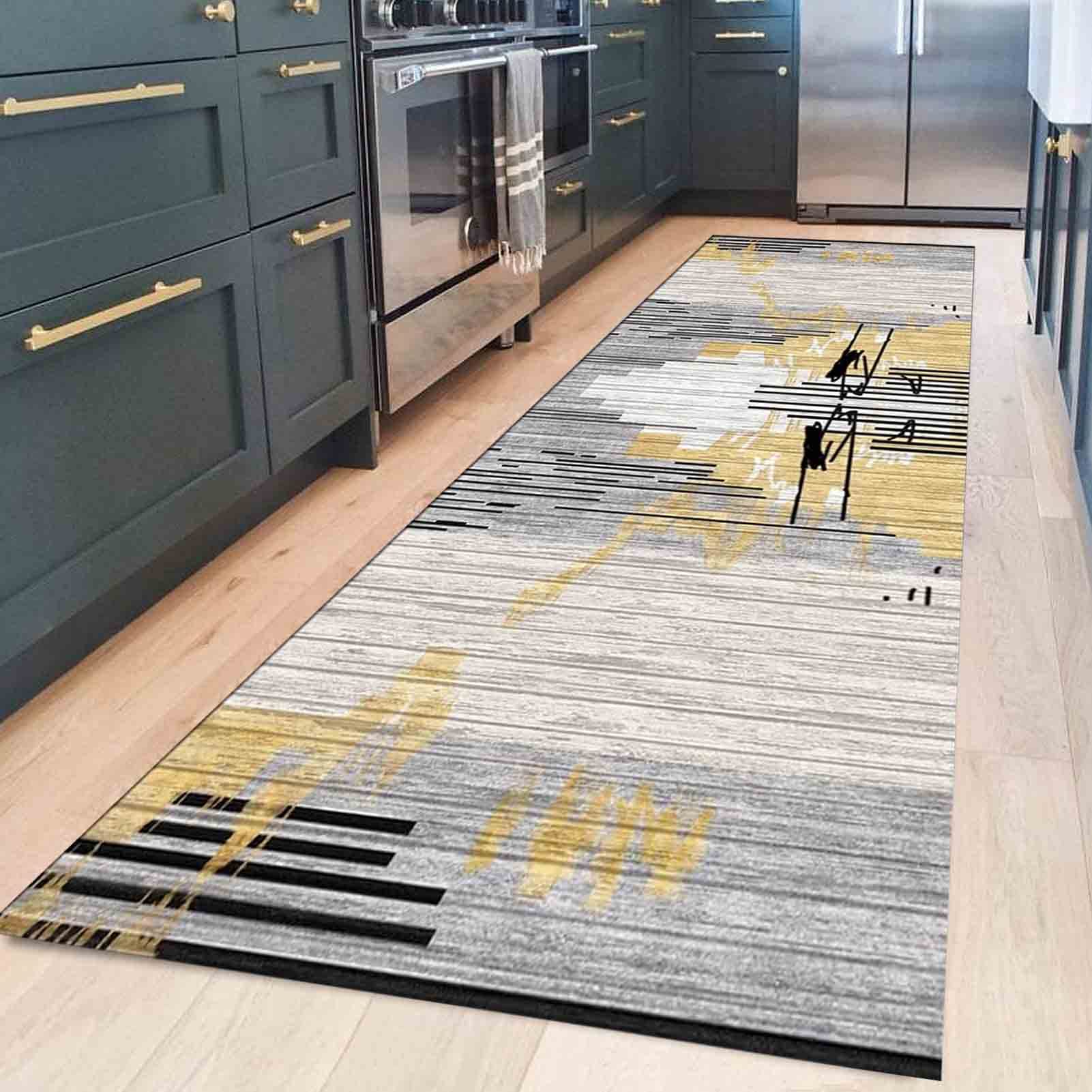 Tapis de coureur vintage 60x180cm de qualité supérieure anti-peluche