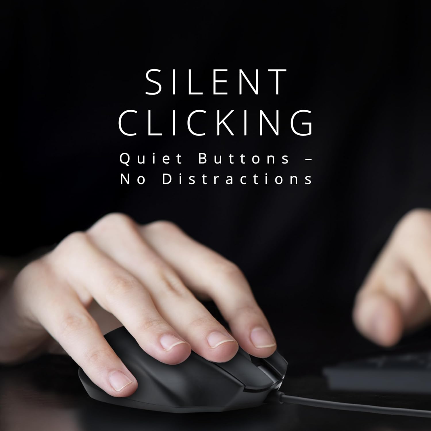 Kensington USB-C Wired Mouse, Pro Fit Ergo MY435 EQ Wired Mouse, for Small to Medium-Sized Hand, Programmable Buttons, Quiet-Click Buttons, USB-C Connection - Black (K72512NA) 6