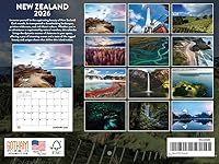 Vista 30 de Calendario de pared mensual 2025 de México, 12 meses, fabricado en Estados Unidos