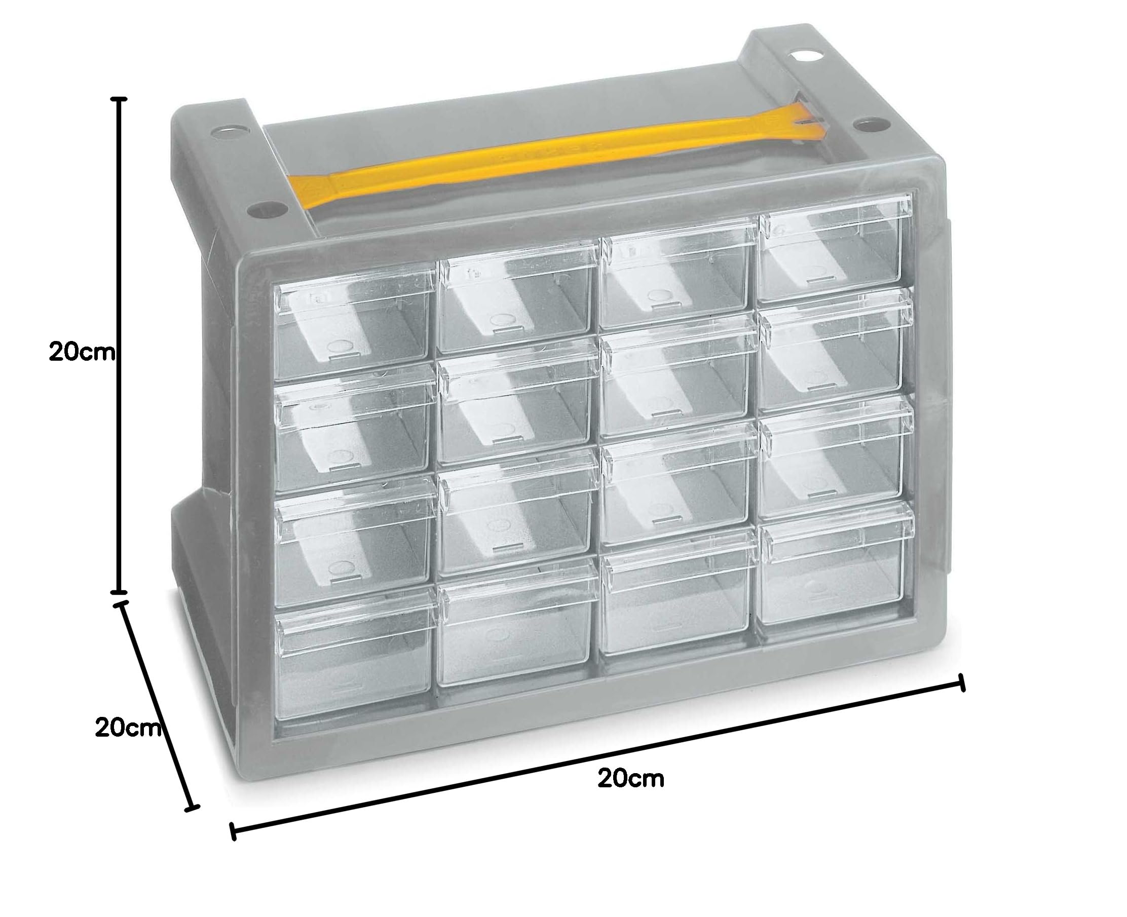 TERRY Cassettiera Bricolage Poker 16 rossa L27,9 x P15 x H19,5