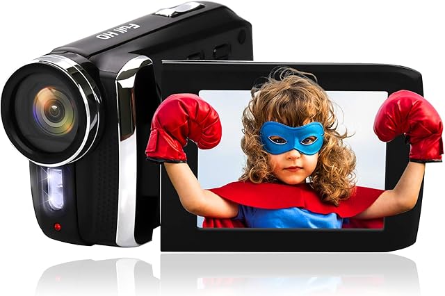 Heegomn Kids Camcorder, 36MP HD Digital Video Camera for Children/Teenagers/Beginners