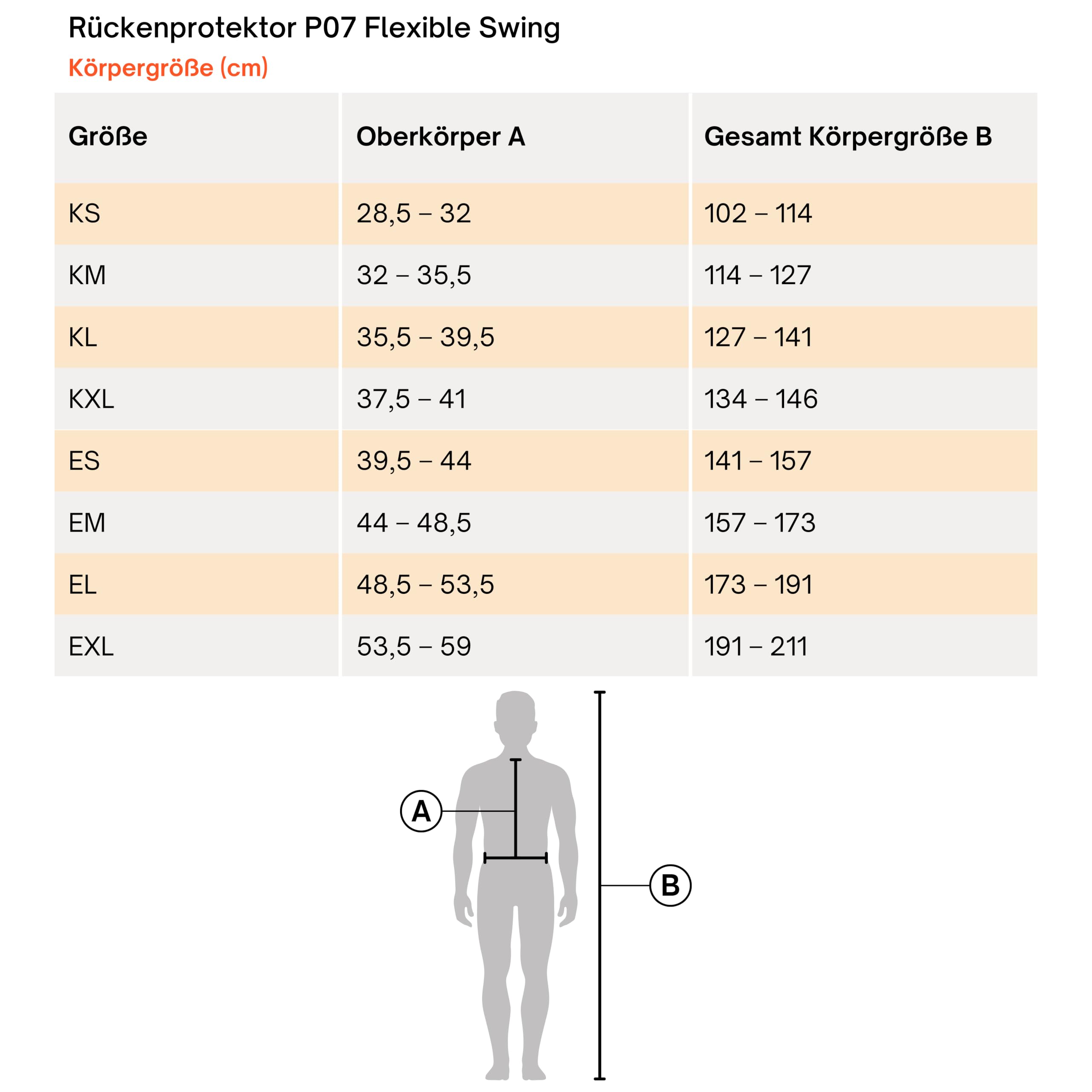 SWING RL24 - Rückenprotektor P07 Flexible Schwarz | Inkl. Putzschwamm – Protektorenweste aus Hightech-Materialien – 360°-Schutz für Wirbelsäule & Steißbein – Reitweste