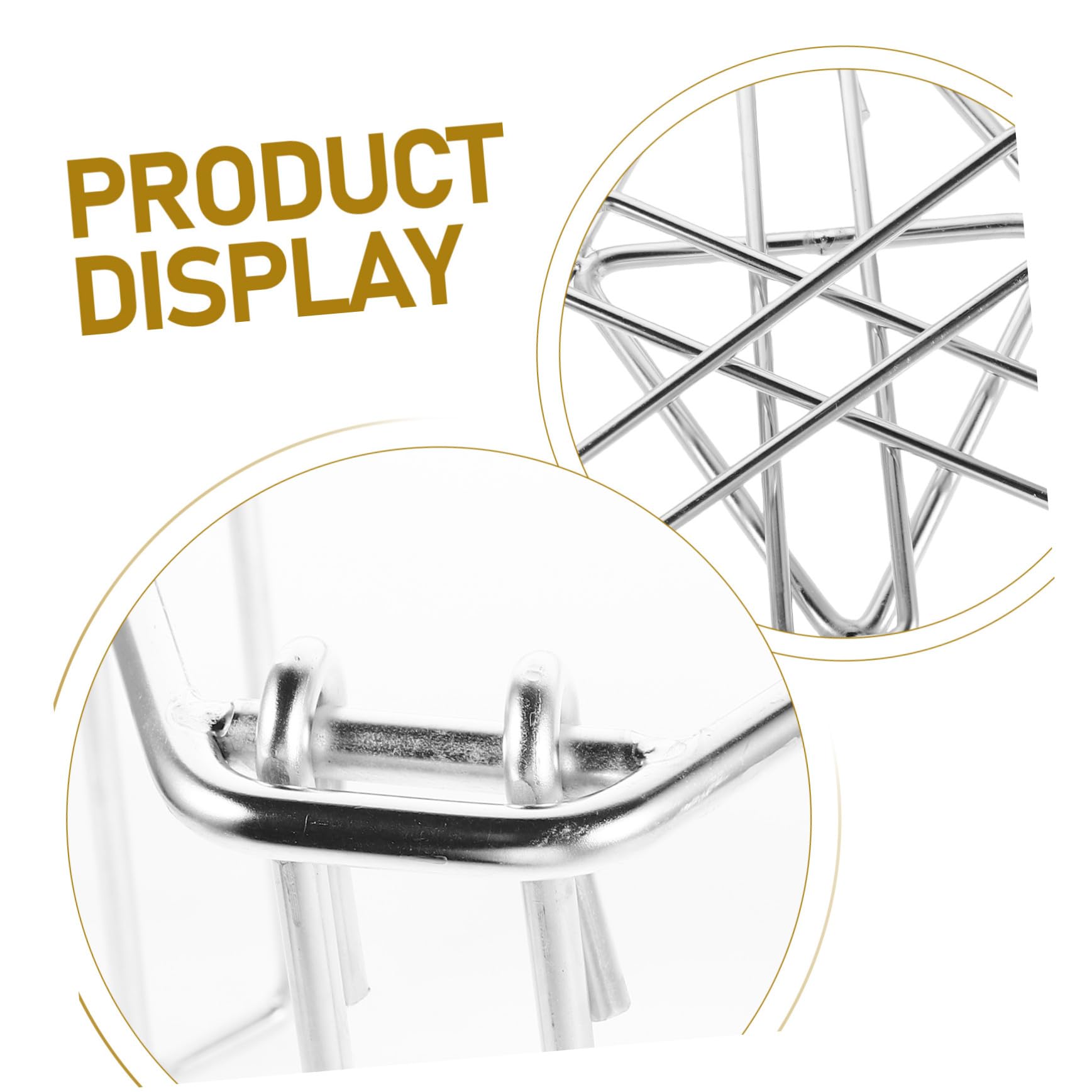 Trípode Portátil para Barbacoa de Hierro Galvanizado, Plata