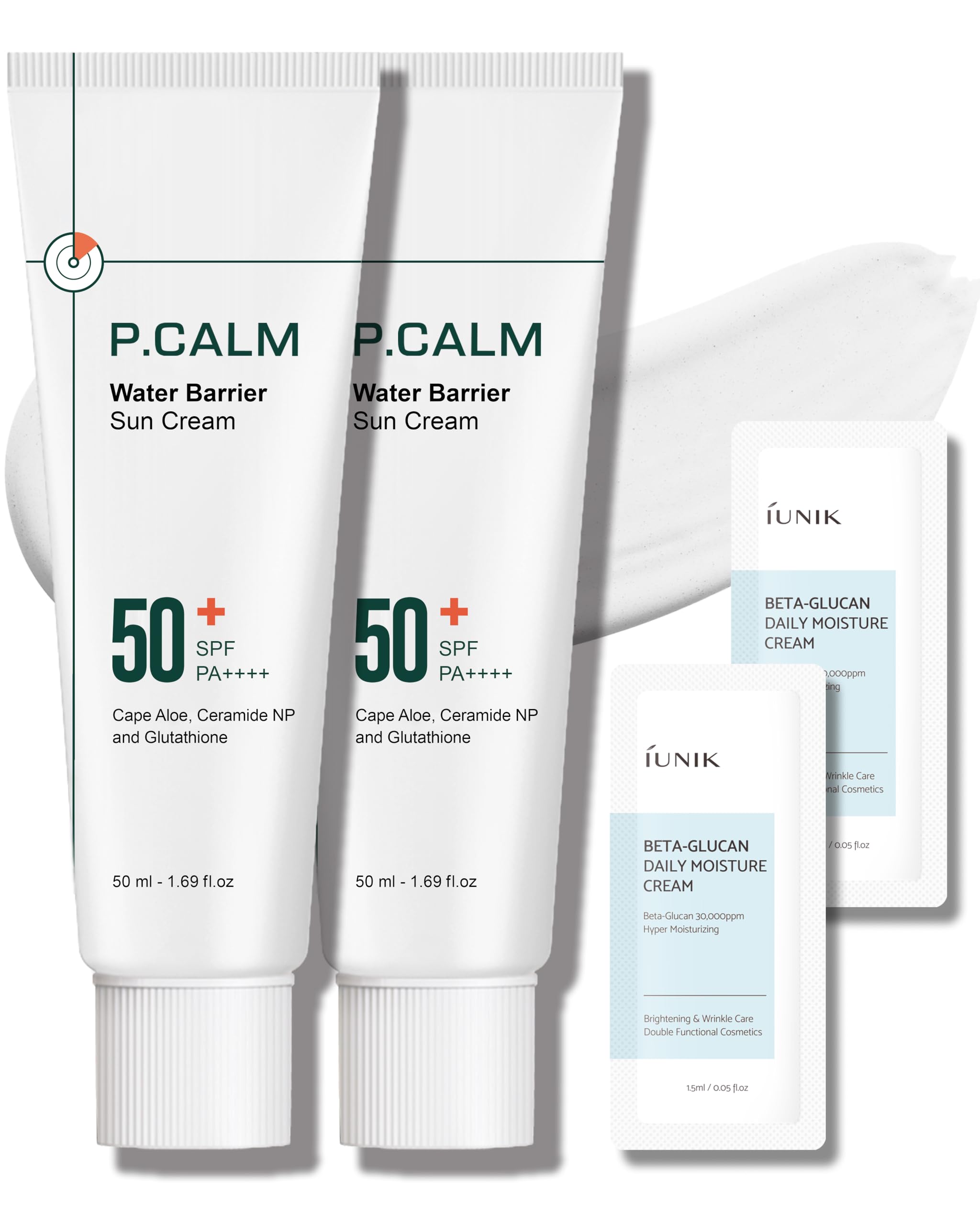 Amazon.com: P.CALM Water Barrier Moisturizing Sun Cream Matte