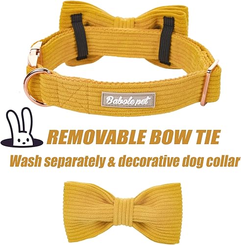 Miniatura 315 de Collar de perro con bandera estadounidense con pajarita, collar patriótico para perros pequeños, medianos y grandes, talla XS