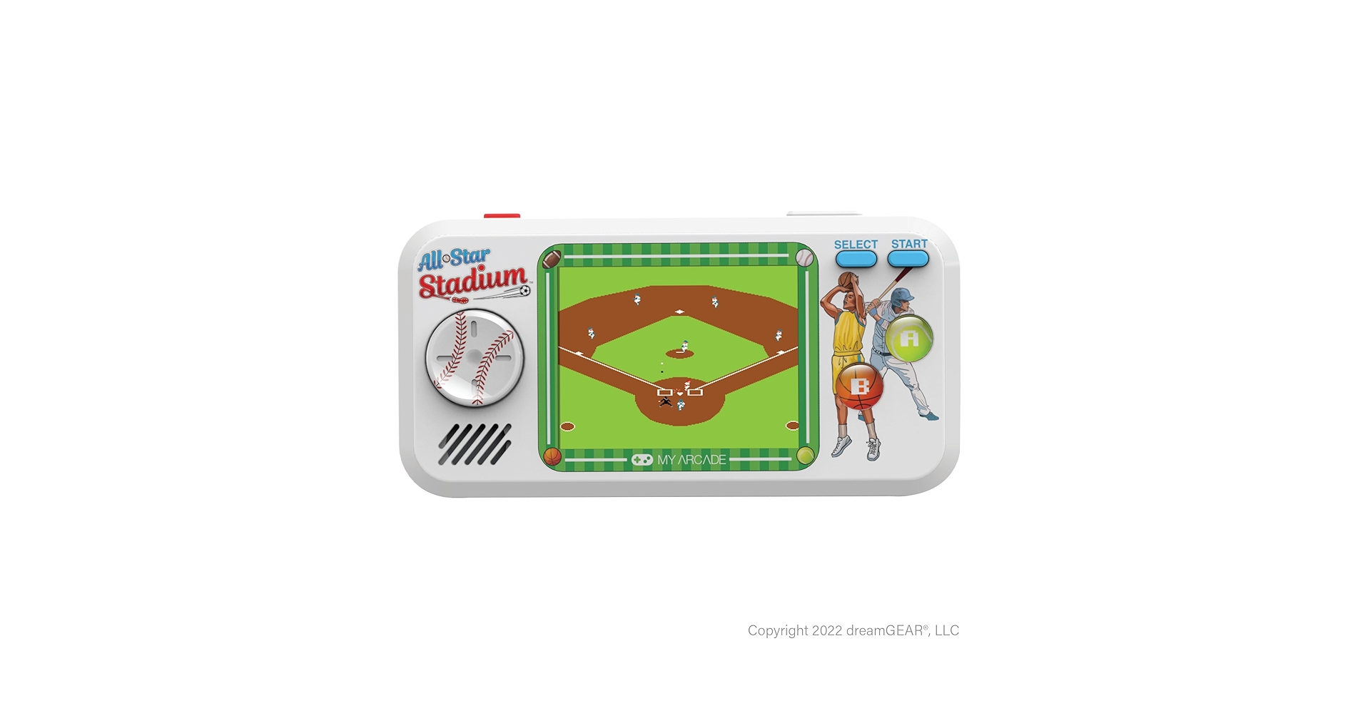 Amazon.com: My Arcade All Star Stadium Pocket Player