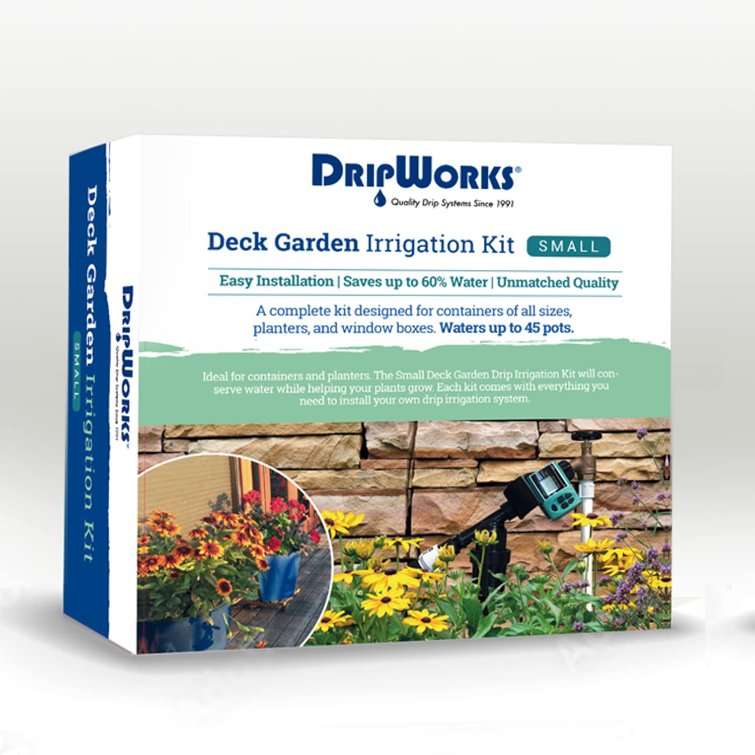 Garden Box Irrigation Worksheet Amazon.com : Flantor Drip Irrigation