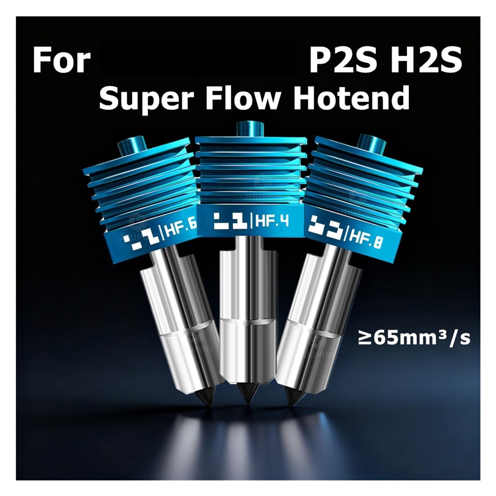 Hotend P2S for stampante 3D H2D/H2S Combo/P2S Ugello in acciaio temprato a scambio rapido HotEnd estrusore stampante 3D P2s(0.8mm)