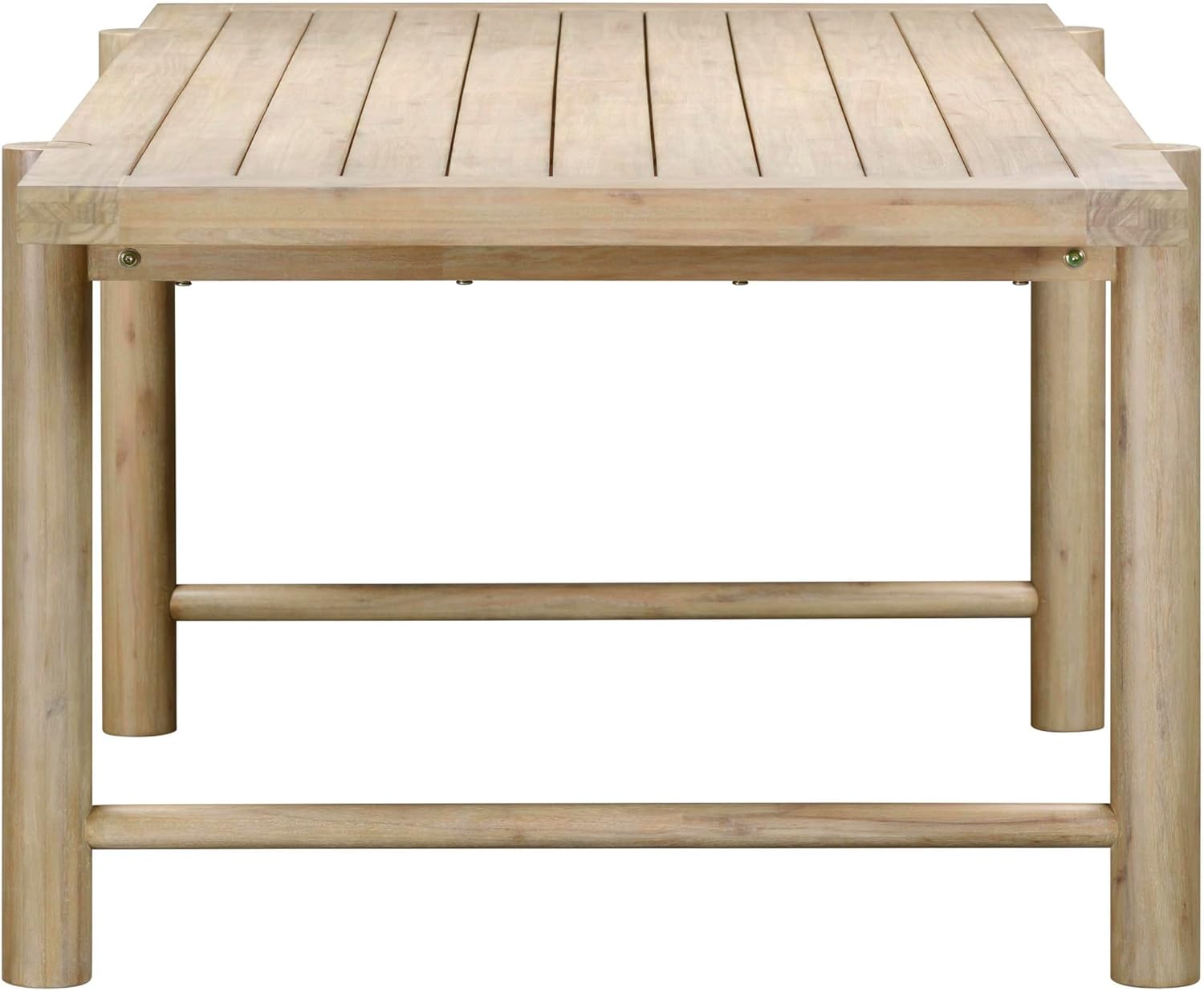 Tov Furniture Gata Light Teak Outdoor Rectangular Dining Table