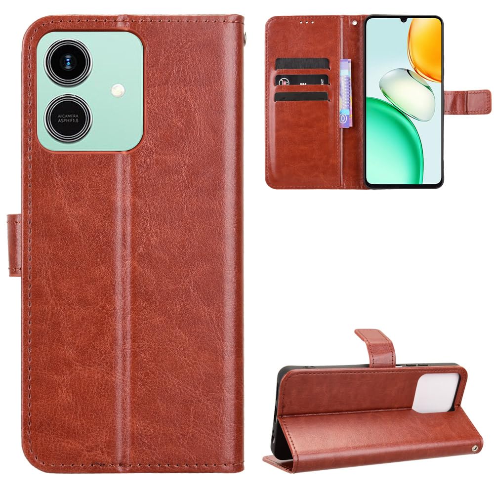Cover Compatible with Honor Play10 4G [PU Leather+Shell] [Flip