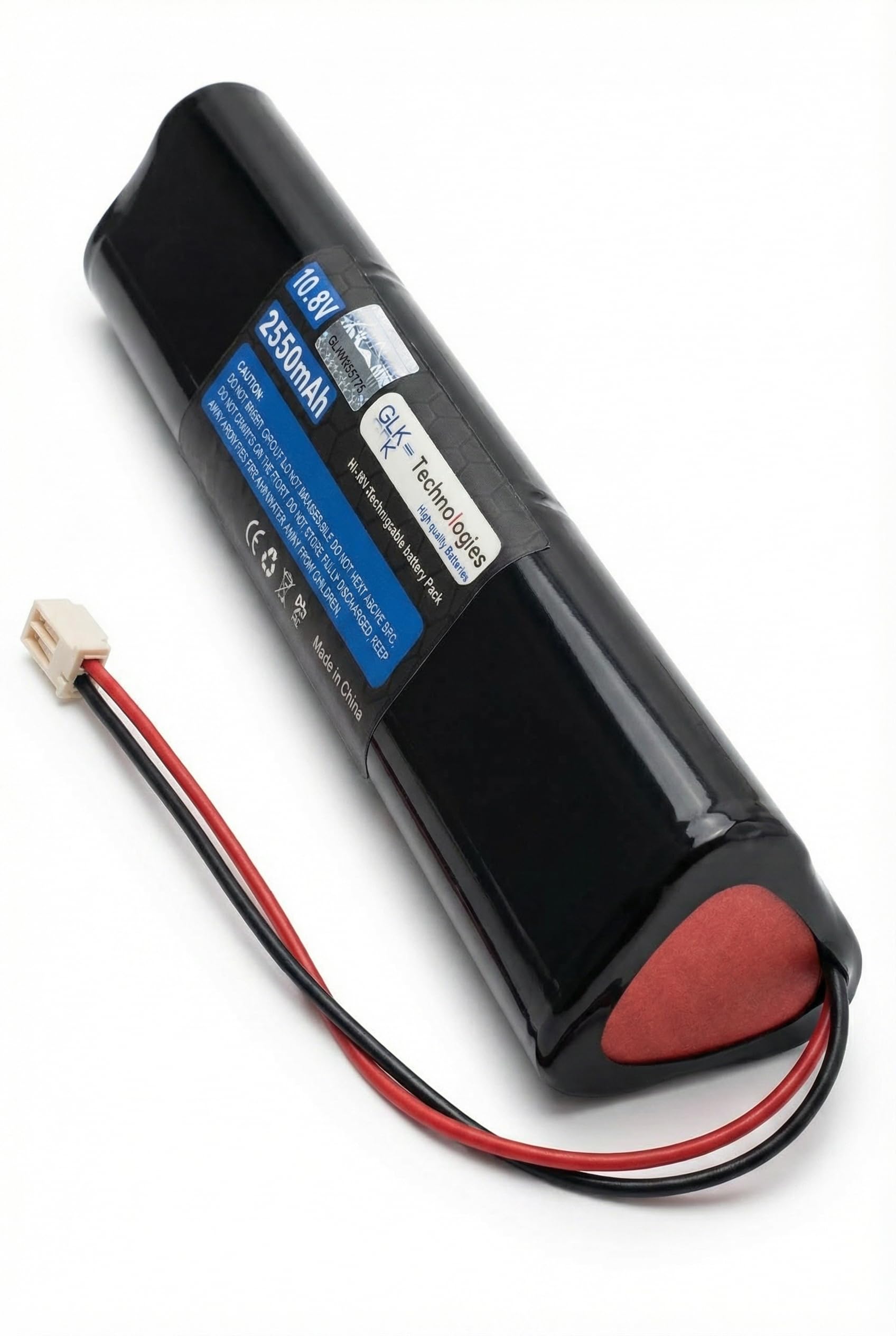 GLK-Technologies® | 10,8V / 2550mAh verbesserter | High Power Akku für Velux Solarfenster Dachfenster Rollladen mit 9 AA Zellen NiMH mod. 946933/946930 / 846933 BJ2026