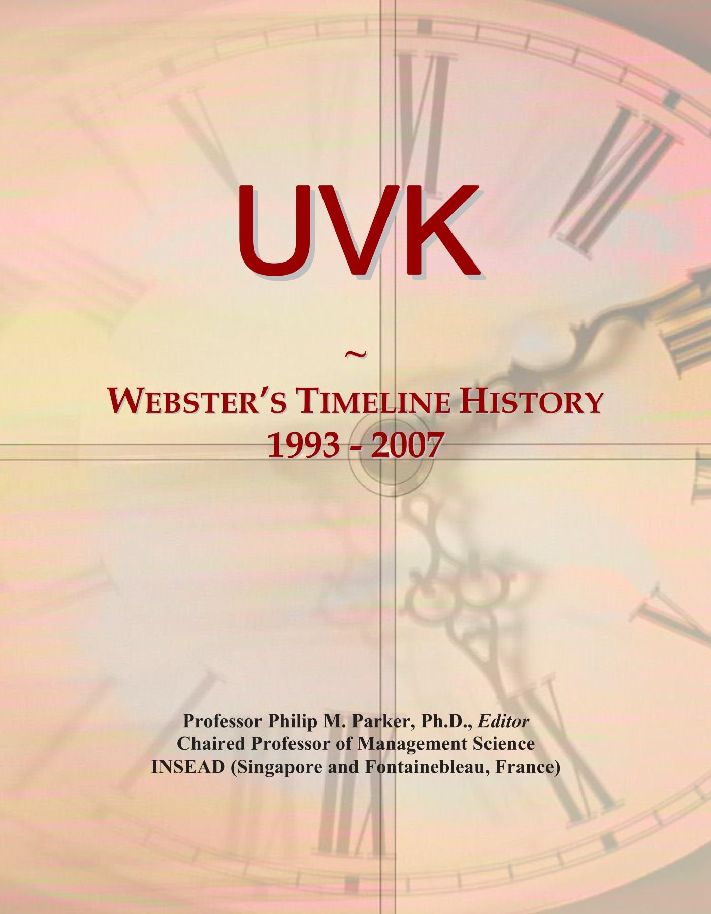 UVK: Webster's Timeline History, 1993 - 2007