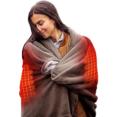 ActionHeat Electric Blanket Battery Powered