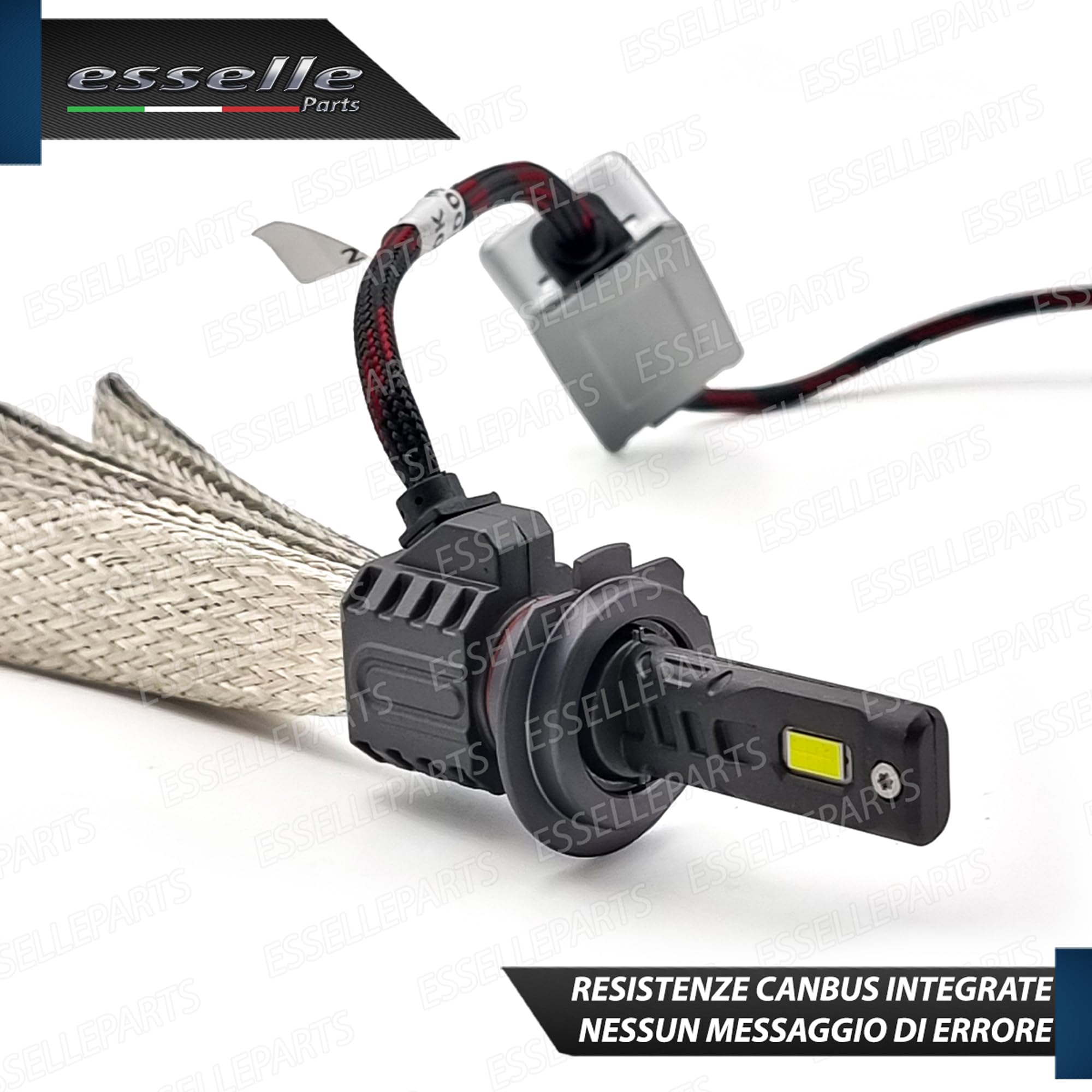 Kit Full LED H7 Canbus 6400 Lumen 6000K Bianco Ghiaccio Plug & Play
