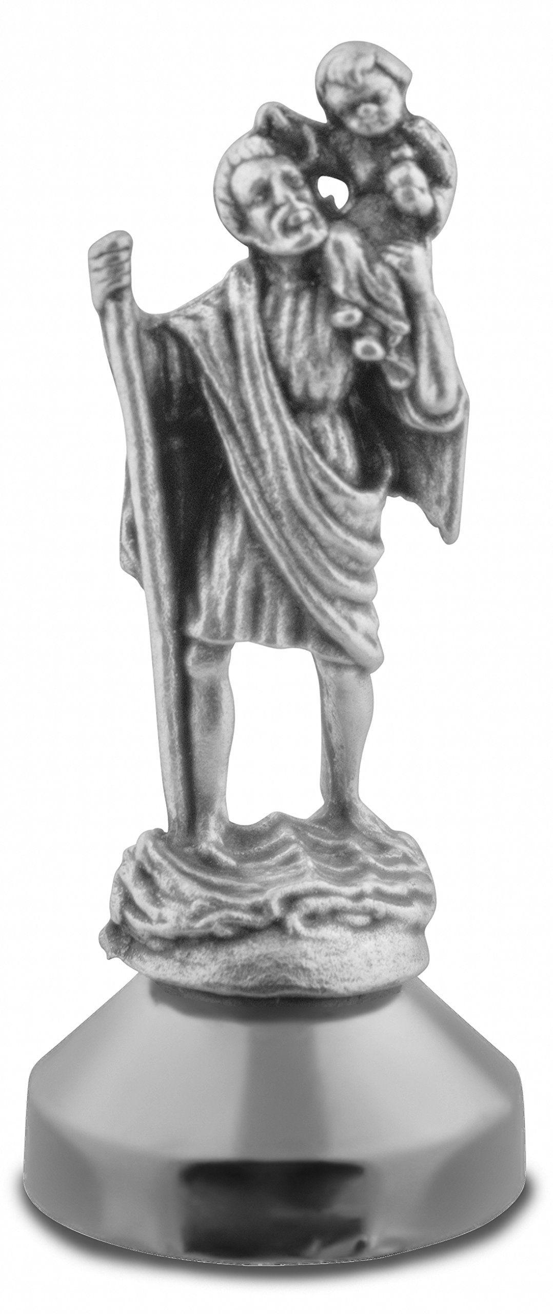Venerare Saint Christopher Catholic Devotional Statue For Home Or Office (Saint Christopher)