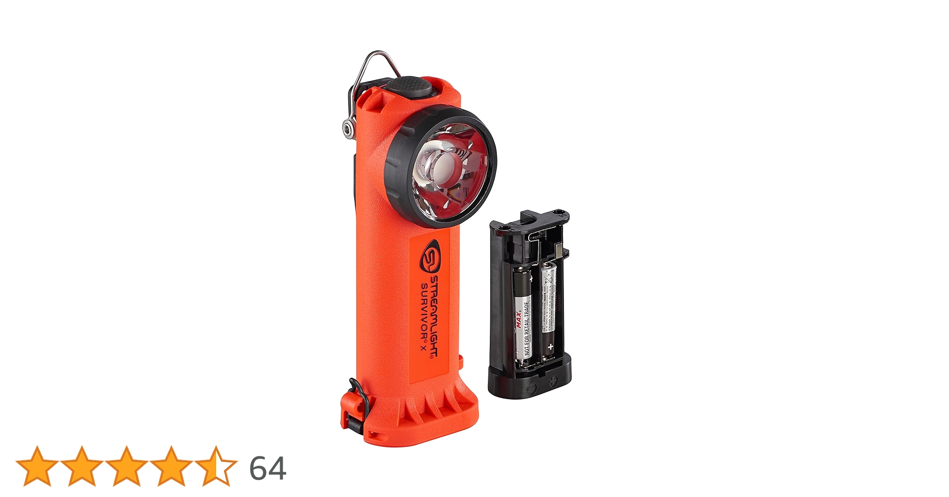 ストリームライト SURVIVOR オレンジ Streamlight Survivor X Right