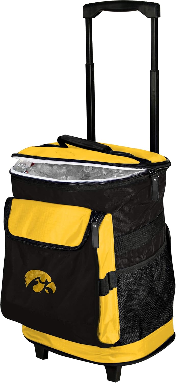Logo Brands Officially Licensed NCAA Rolling Cooler, One Size, Team Color
