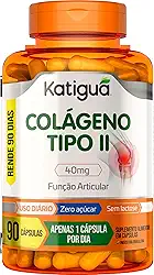 KATIGUÁ Colágeno Tipo Ii Função Articular Sem Sabor Katiguá 90 Cápsulas Rígidas • 90 Doses Laranja