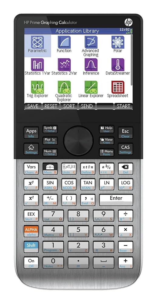 HP PrimeGraphingCalculator 高機能カラー液晶グラフ電卓 HP PrimeGraphingCalculator 高機能カラー液晶グラフ電卓