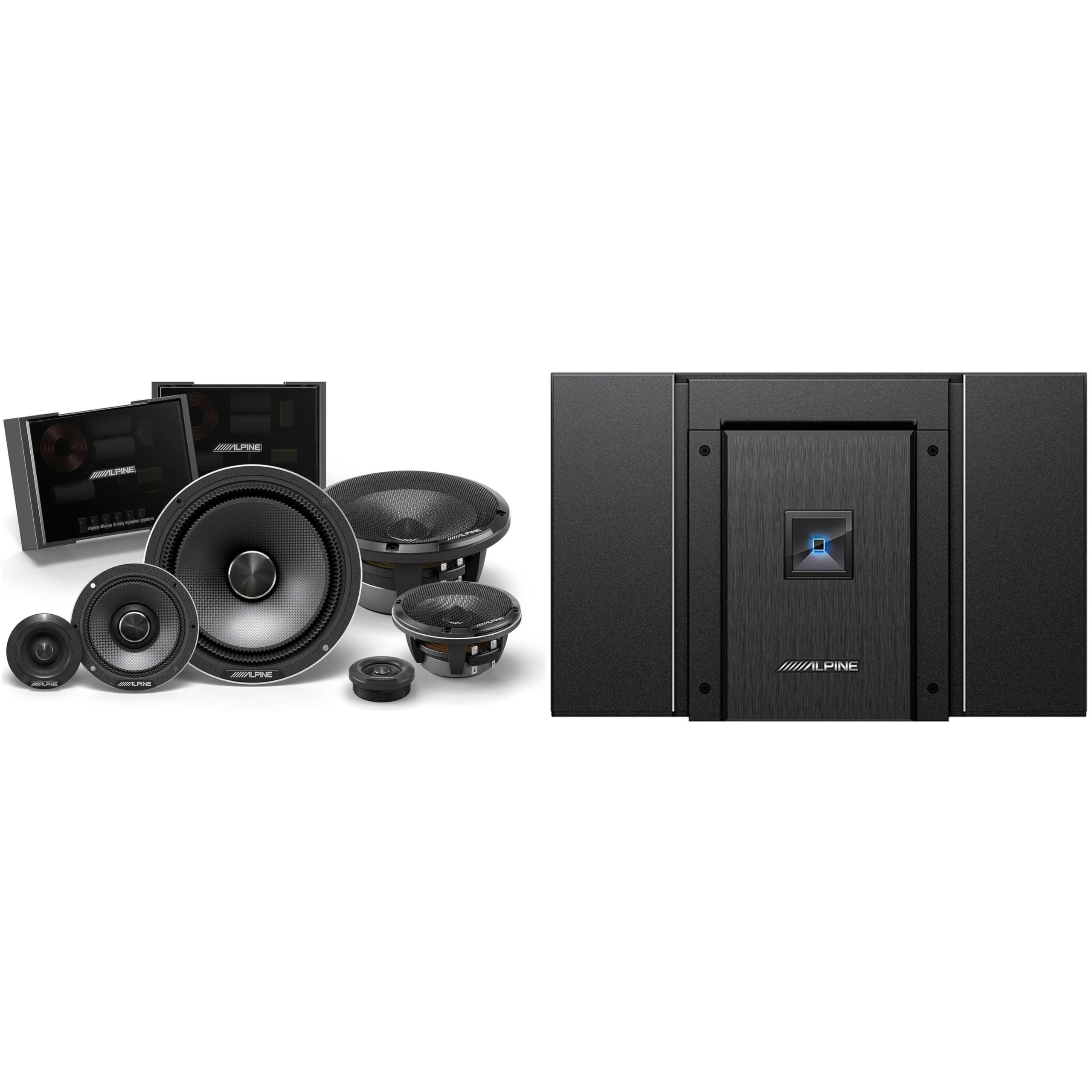 Alpine HDA-V90 Status Hi-Res 5-Ch Amp & HDZ-653S 6.5